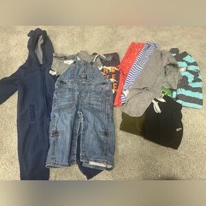 Baby boys 9m bundle OshKosh B'gosh Blue Denim Overalls